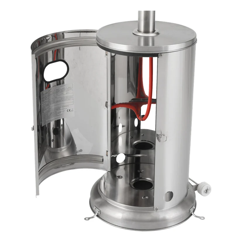 Gassvarmer 5-13 kW 220xØ53 cm