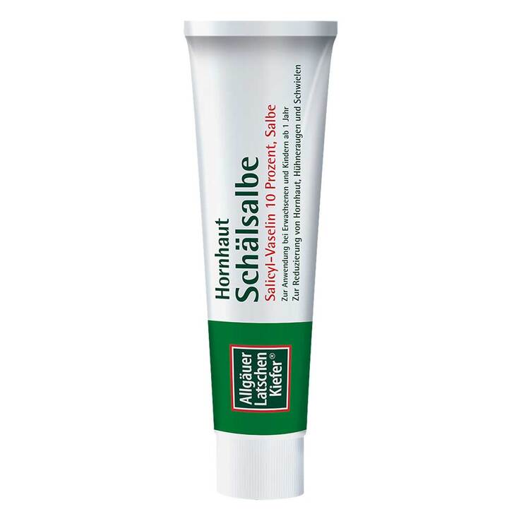 Allgäuer Latschenkiefer Hornhaut Schälsalbe, 50 g