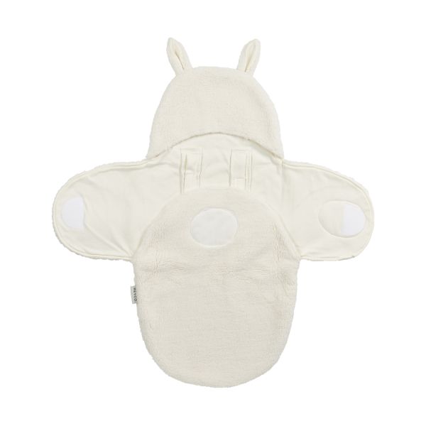 Meyco Rabbit Wikkeldeken - Teddy - Natural
