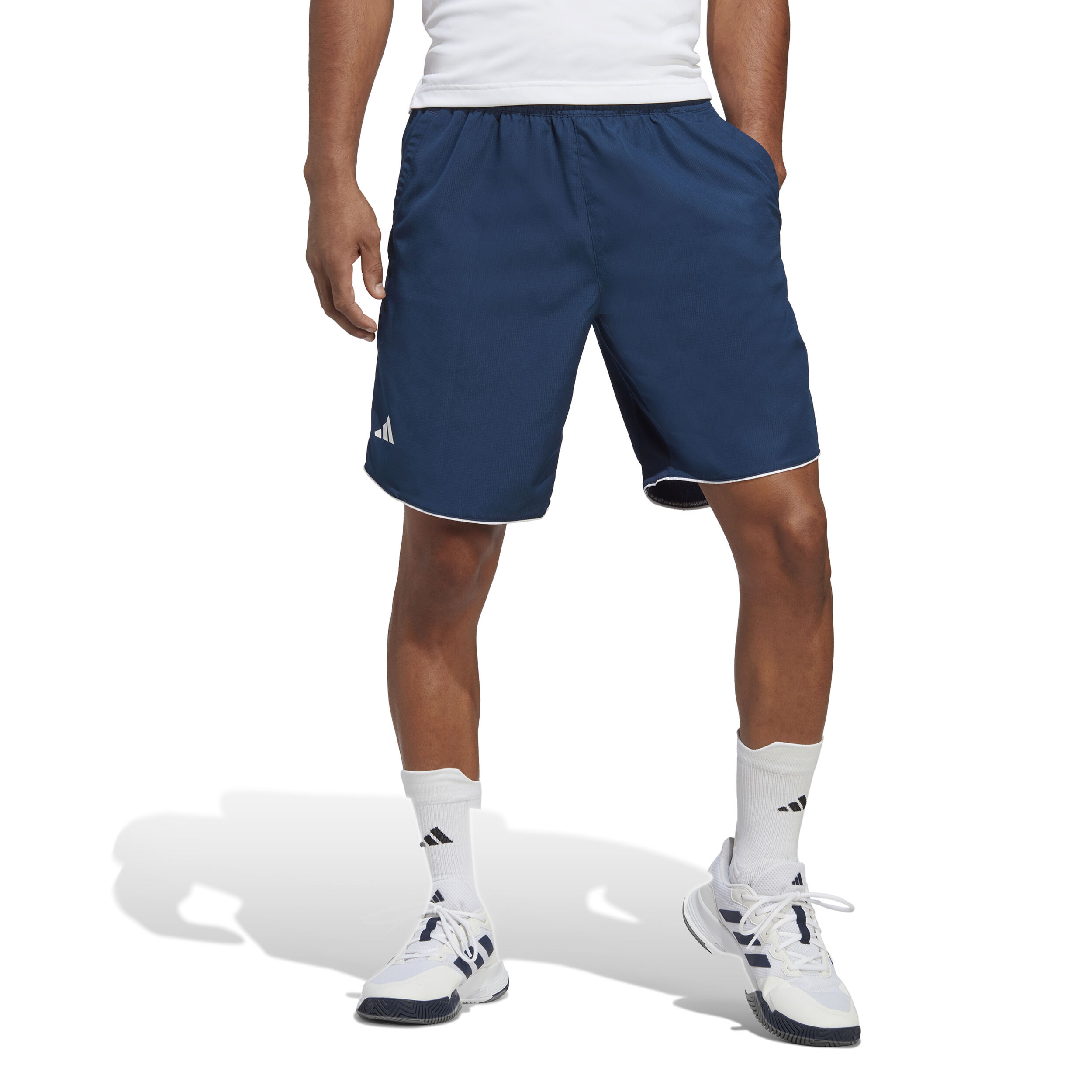 adidas Club 7in Shorts Hommes - Bleu Foncé