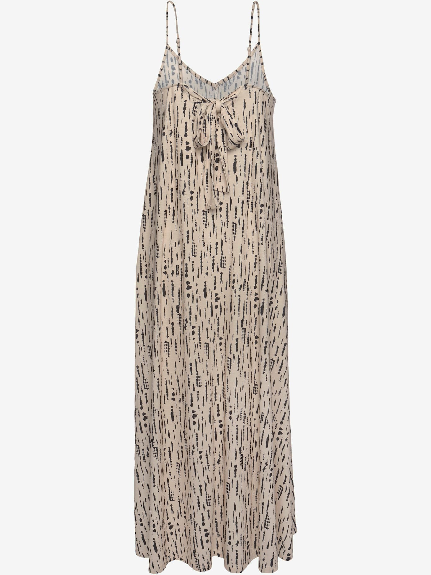 Robe longue belle encolure en v