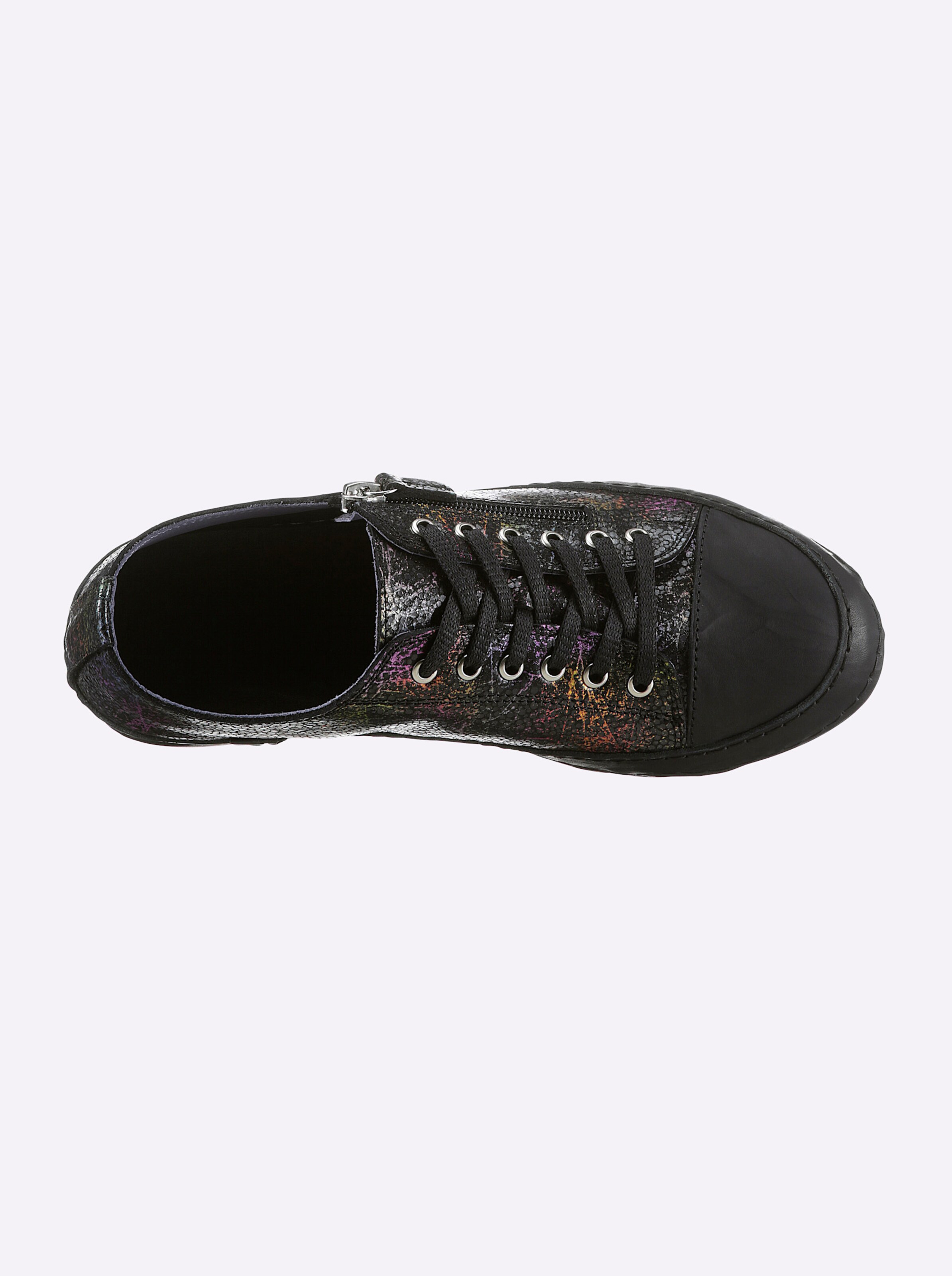 heine Sneaker in schwarz-bunt