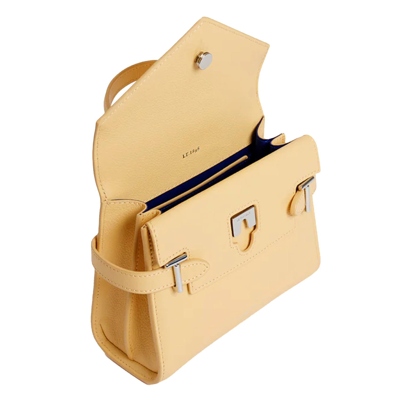 EMILIE - Sac à main en cuir | Jaune