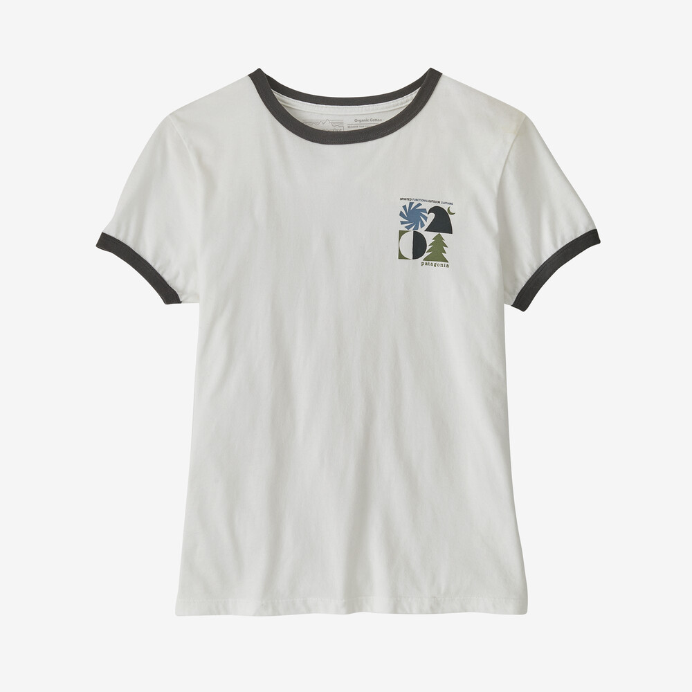 Spirited Seasons Bio-Ringer-T-Shirt für Damen
