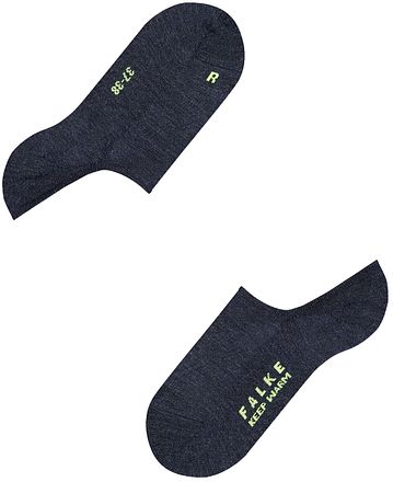 Falke Keep Warm Sneaker Sok Donkerblauw 13378-6278 kopen