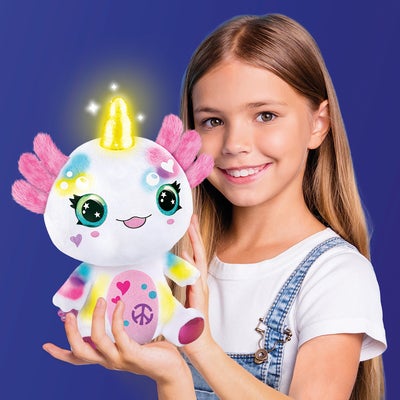 Canal Toys Airbrush Plush Kosedyr Axolotl