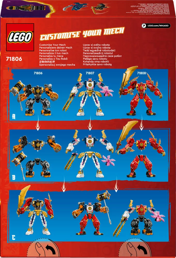 LEGO®NINJAGO® 71806 - LE ROBOT ELEMENTAIRE DE LA TERRE DE COLE