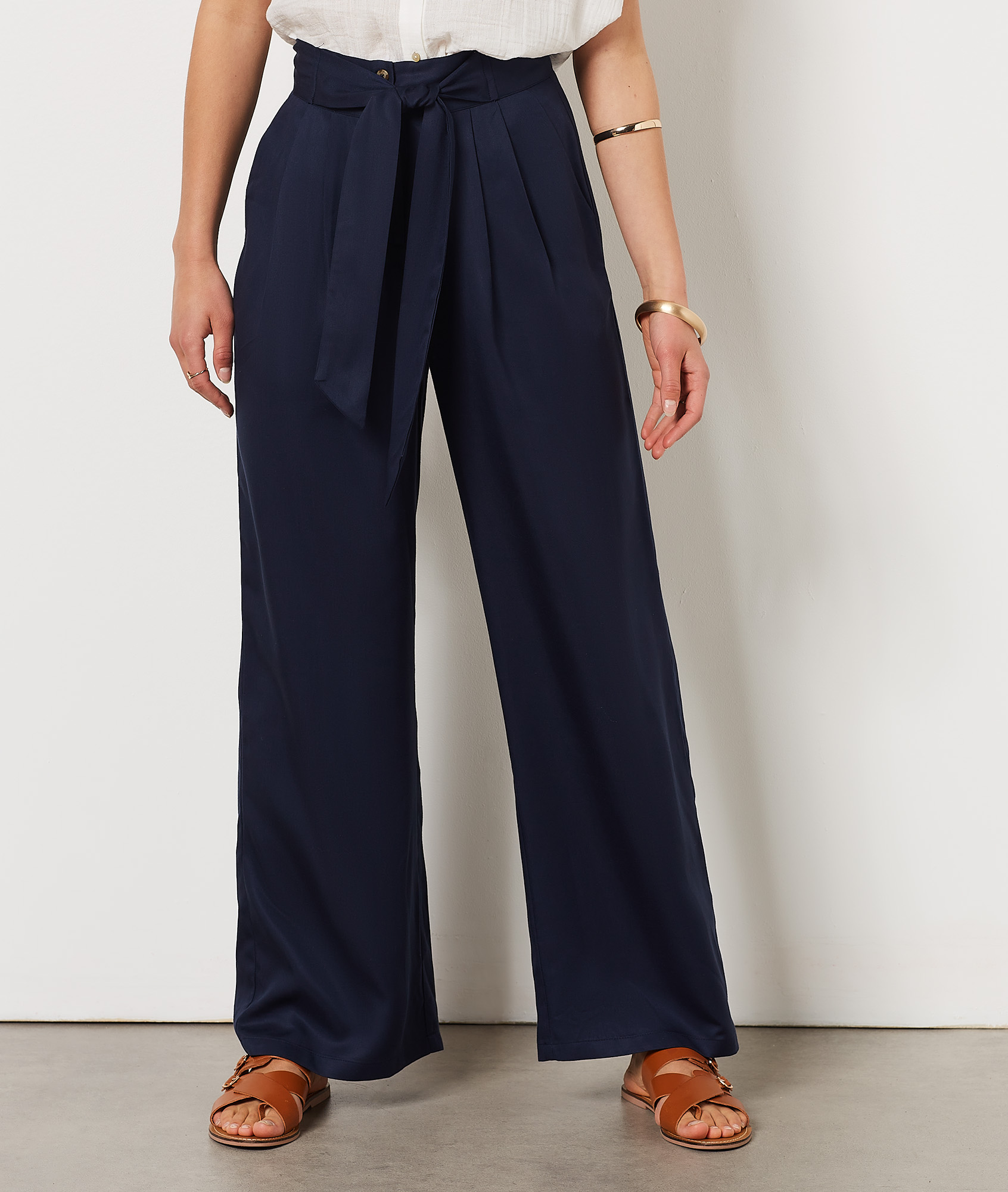 Pantalon coupe large