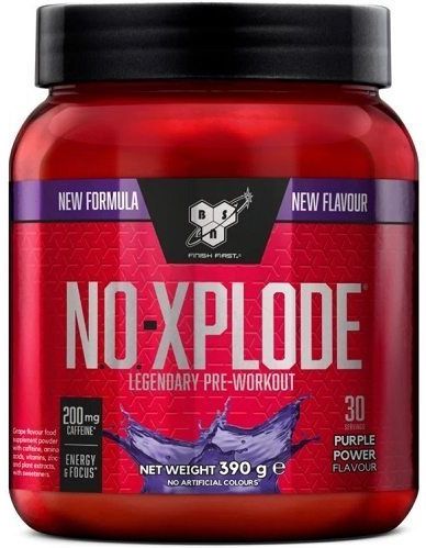 BSN N.O.-Xplode 3.0 Pre Workout - Pre-Workout – Purple Power – 30 doseringen (390 gram)