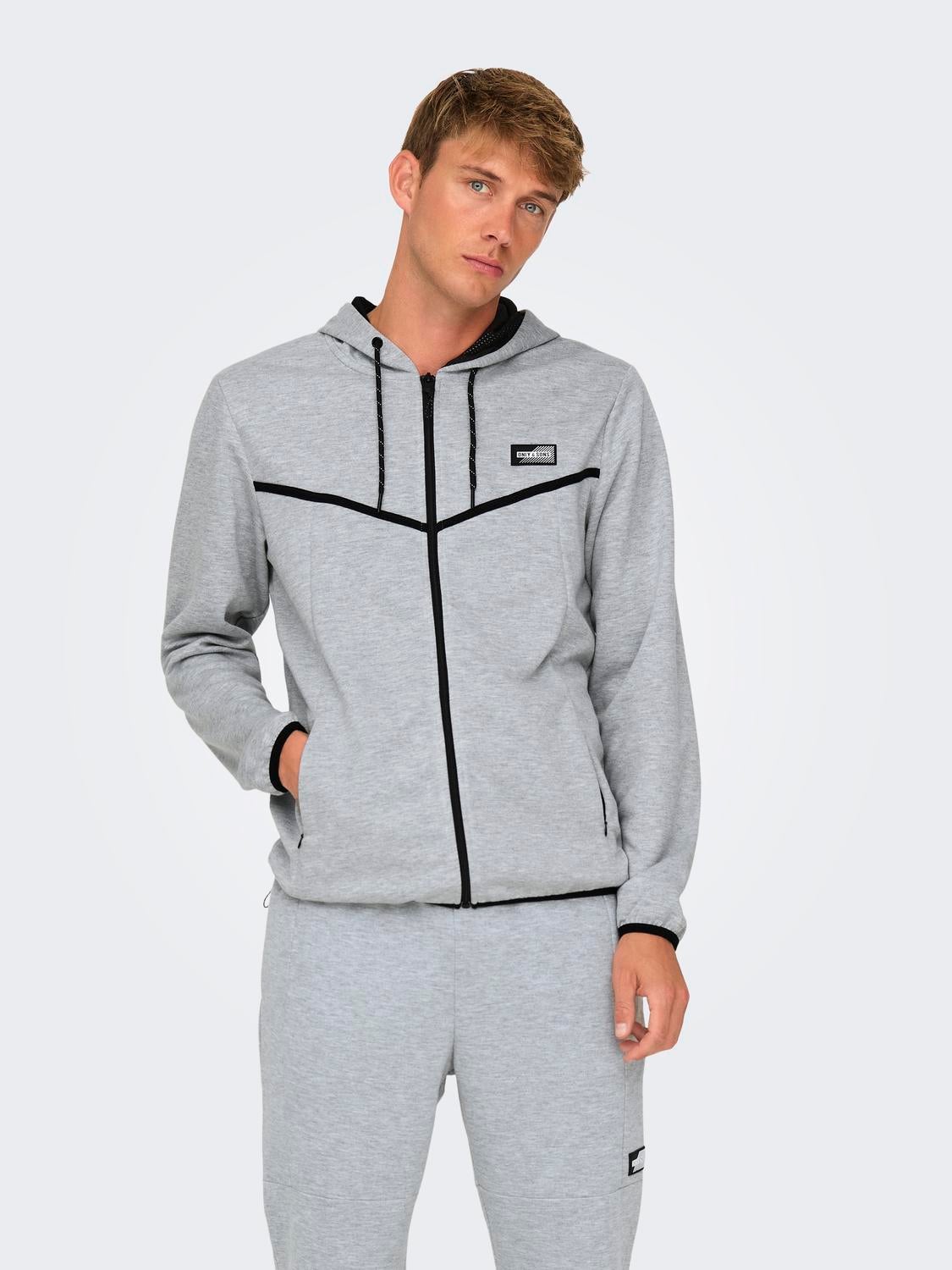 ONSLIAM Sweatshirt Light Grey Melange