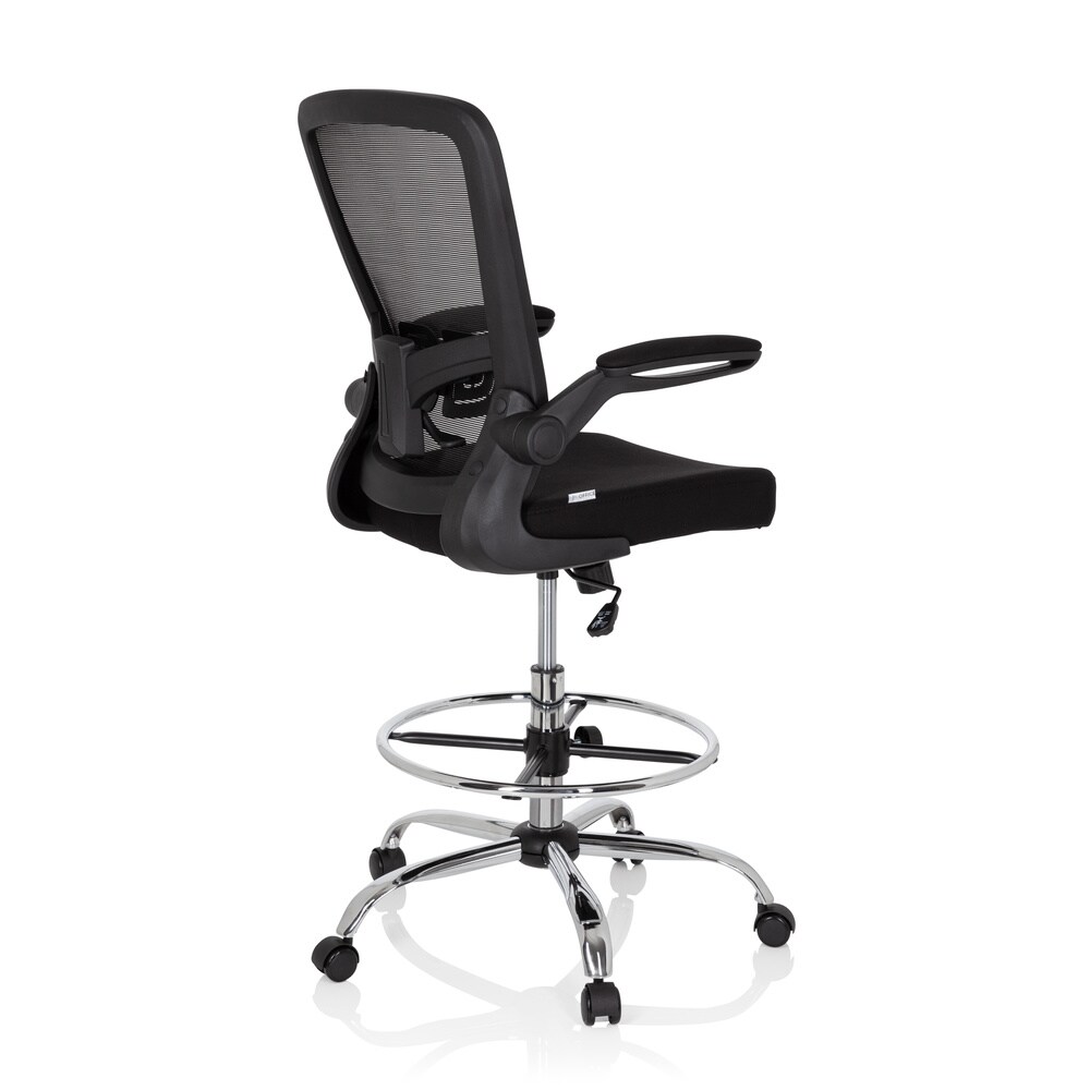 Counterstuhl VENDO WORK Stoff/Netzstoff mit Armlehnen hjh OFFICE