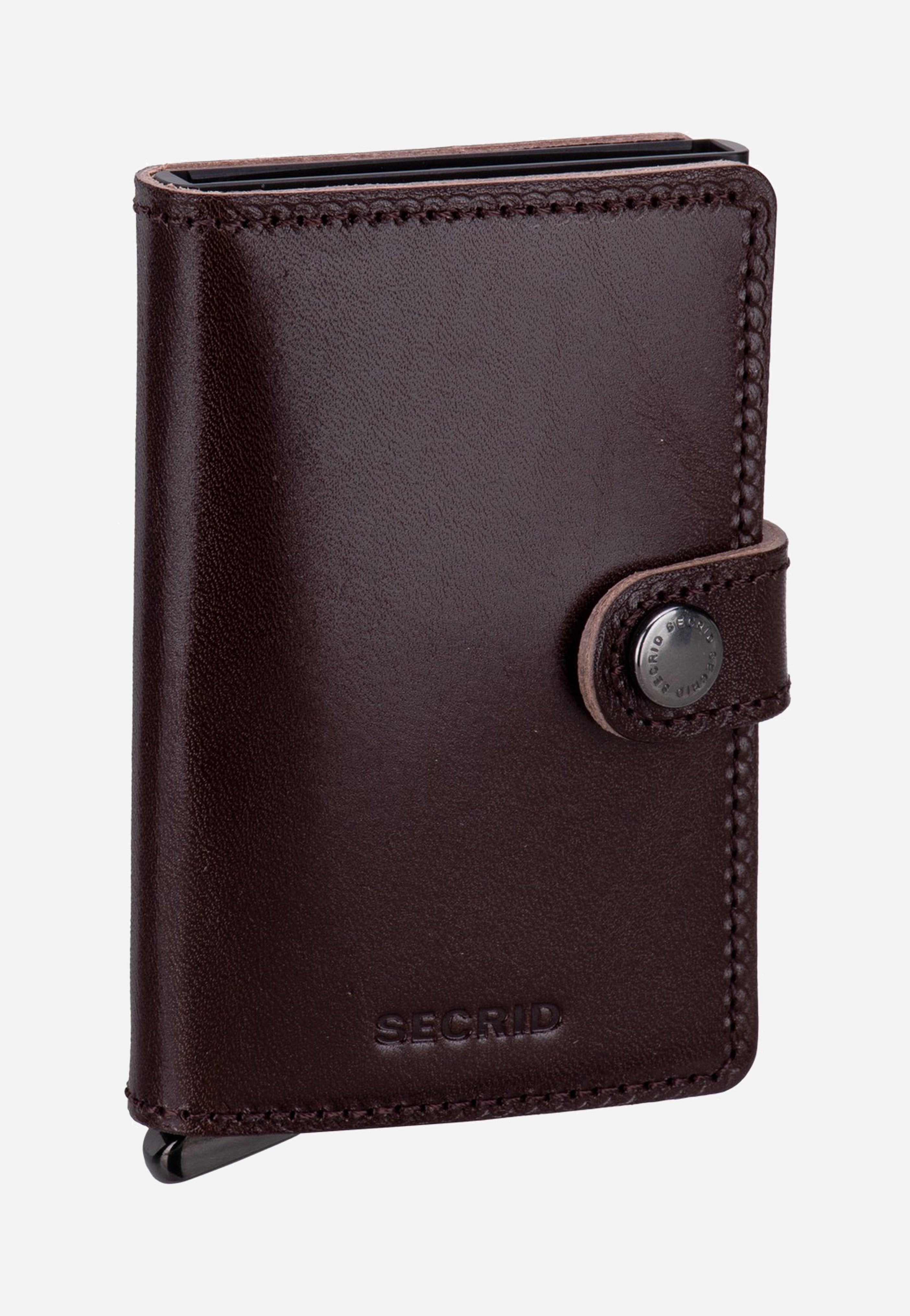 Premium Miniwallet+ Dusk Dark Brown - Portemonnaie