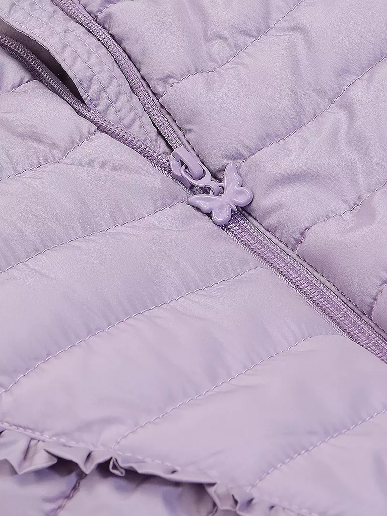S.OLIVER Mädchen Steppgilet lila