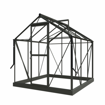 Royal Well Mary I kweekkas aluminium groengrijs 4,71 m²