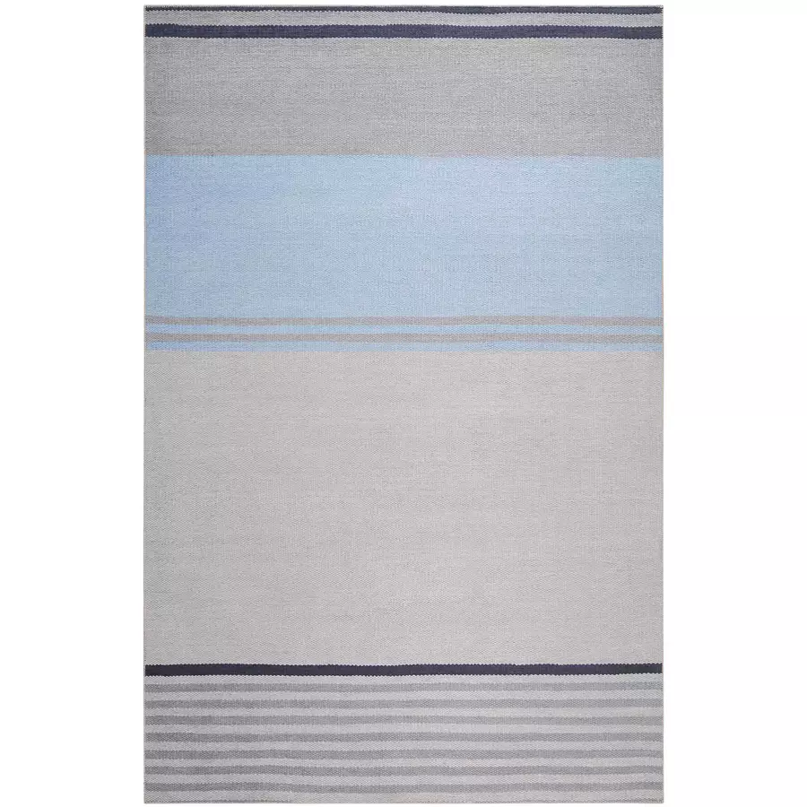 Esprit Kurzflorteppich CAMPS BAY grau hellblau