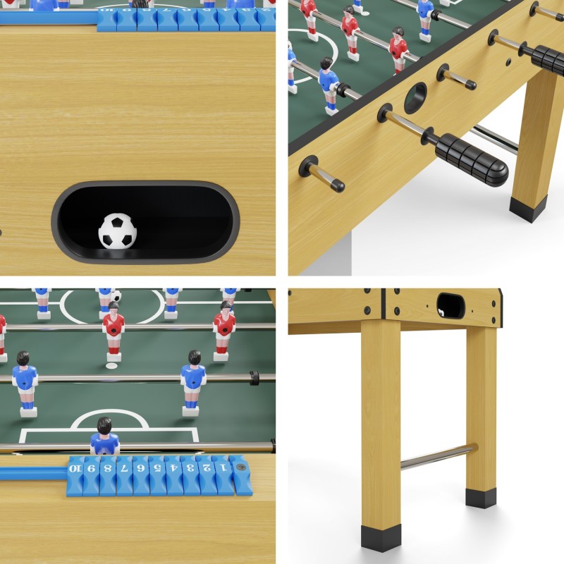 Futbolín Adolescente - 122 X 61 X 81 Cm