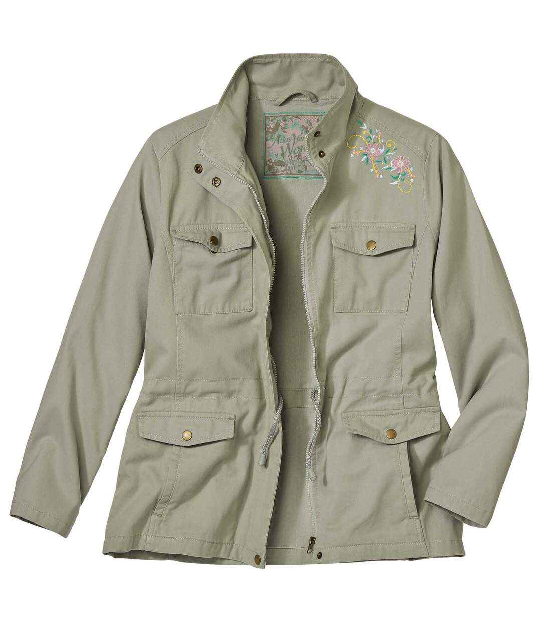 Veste Saharienne Brodée