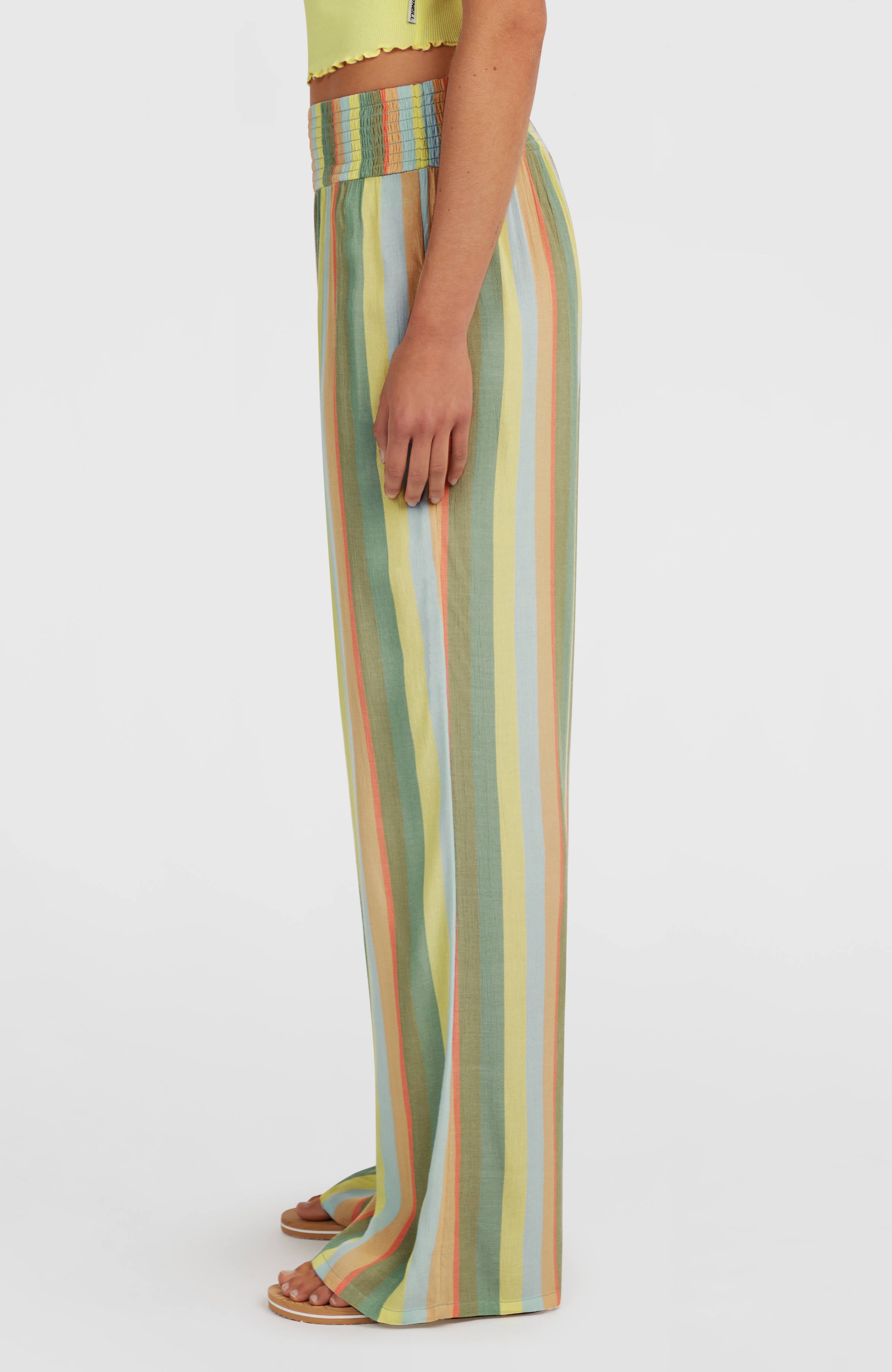 Johnny broek met gesmokte taille