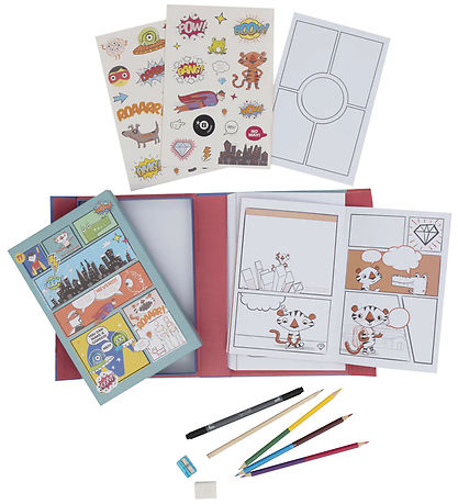Tiger Tribe Kreatives Spielset - Comic Book Kit