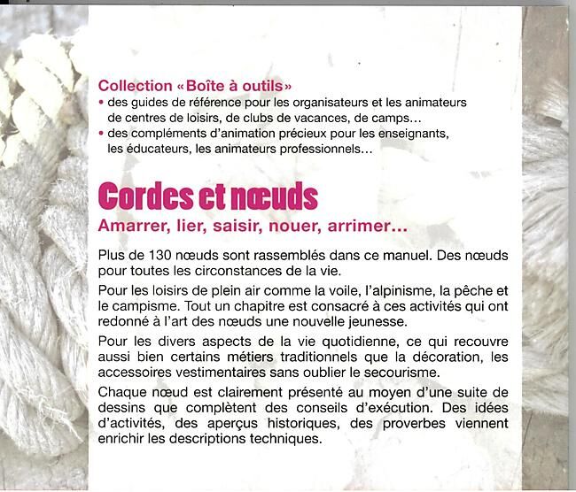 PRESSES IDF - CORDES ET NOEUDS