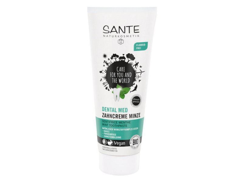 SANTE Zahncreme Dental Med Minze 75 ml Natürliche, erfrischende Zahnpasta