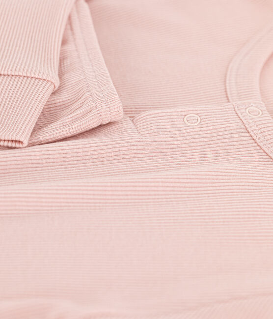 Pyjama uni en coton et lyocell enfant