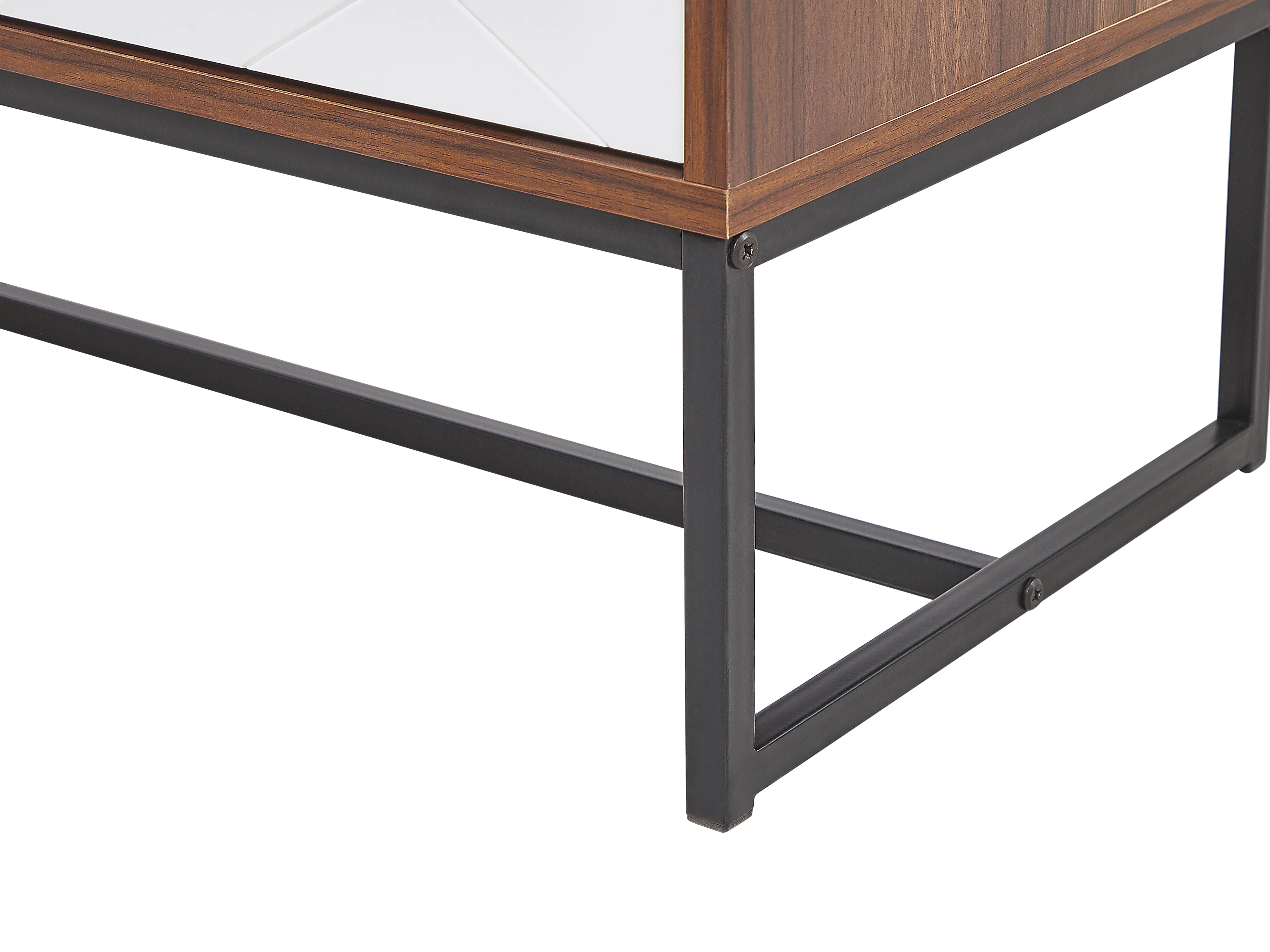 Kast NUEVA Donkerbruin/wit