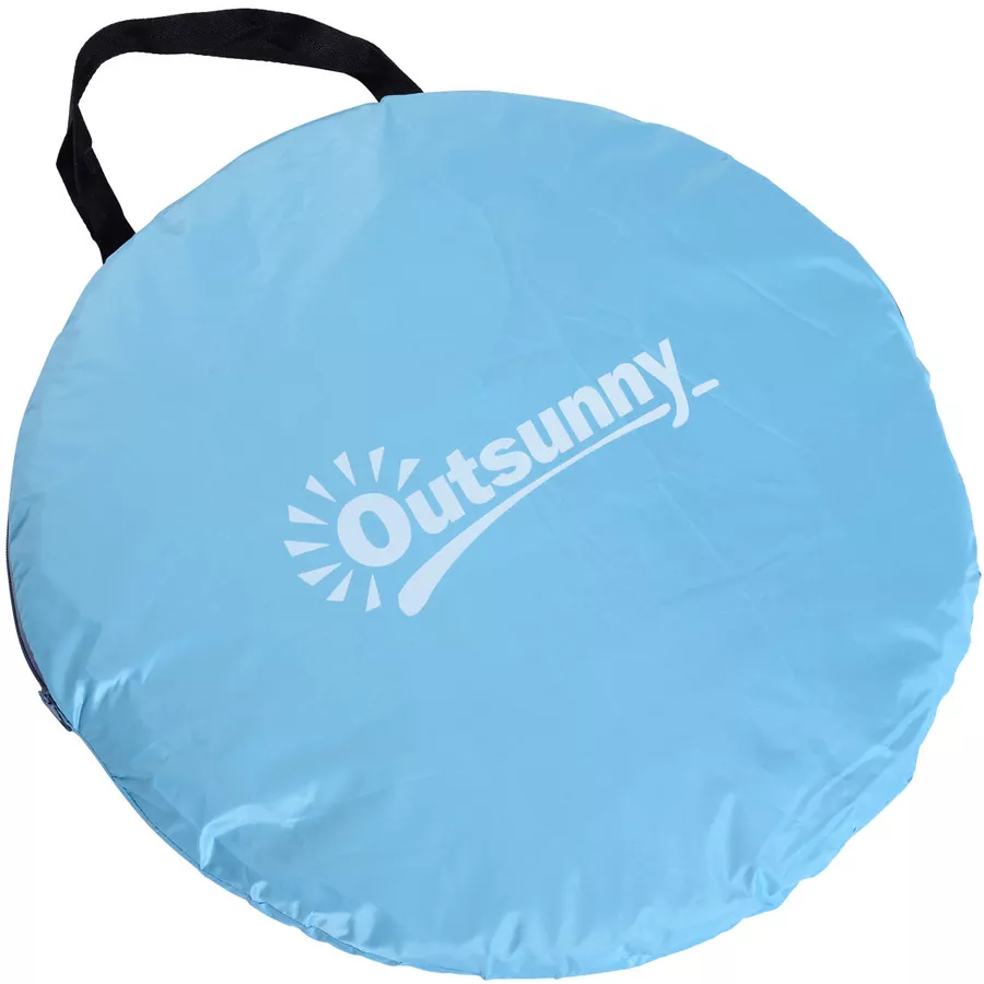 Outsunny Pop-Up Zelt für 2 Personen blau