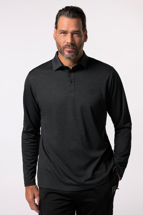 JAY-PI Langarm-Poloshirt, Trekking, QuickDry, bis 7 XL