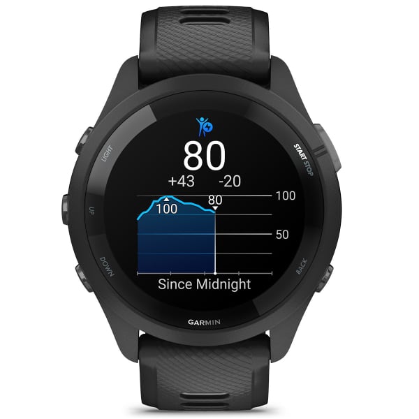 Montre cardio GPS GARMIN FORERUNNER 265 BLACK