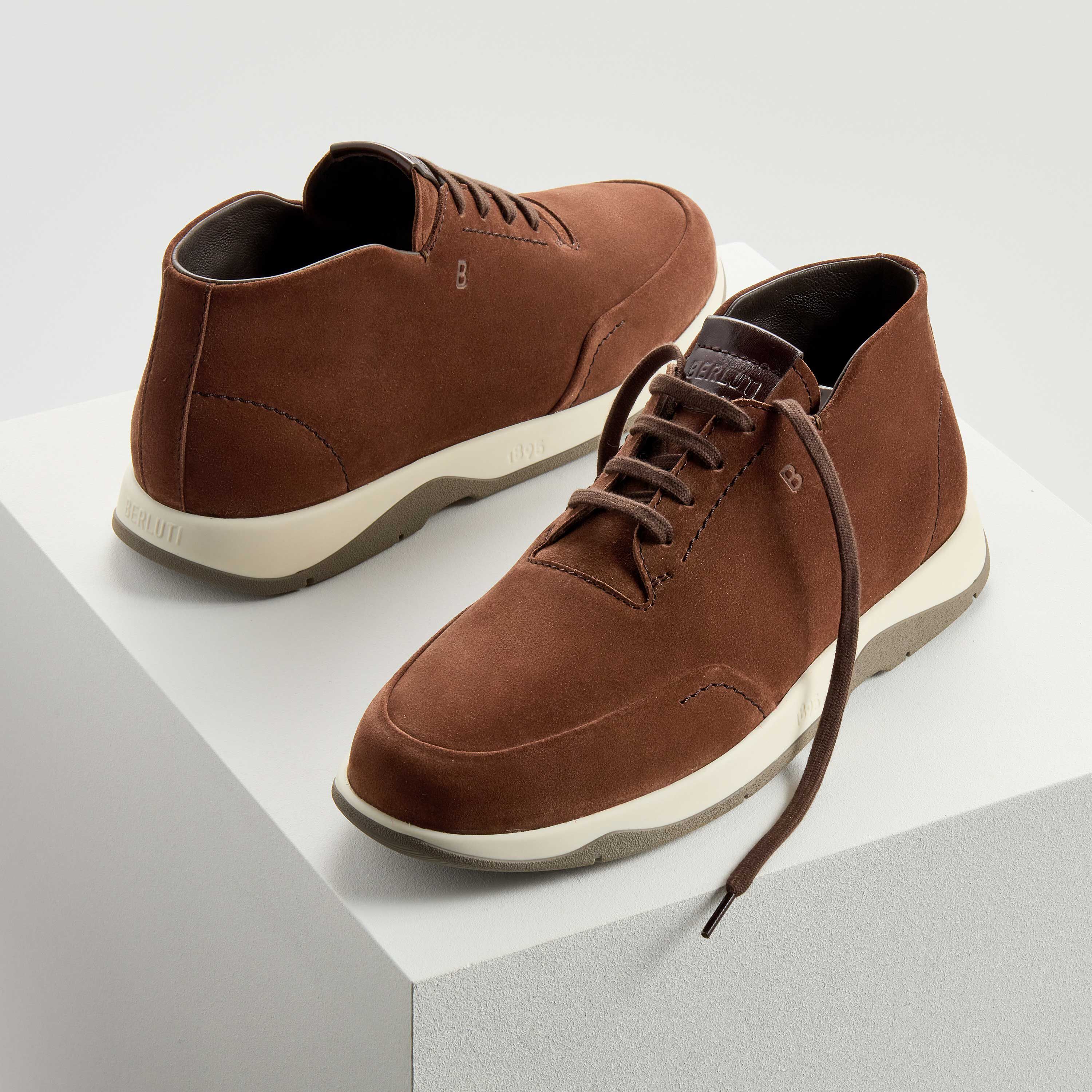 Derby Echappee En Veau Velours