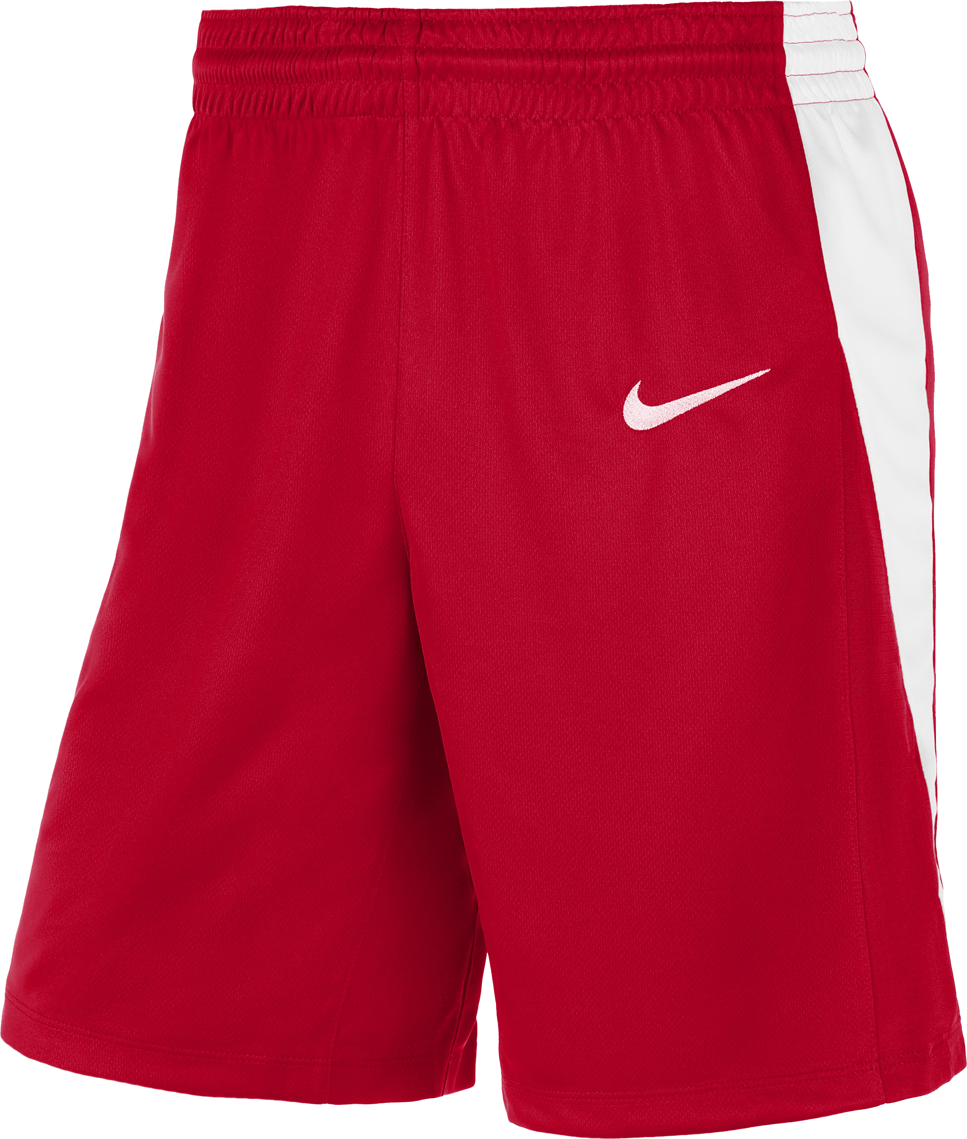 Nike Team Basketball Stock Short Rot Weiss F657