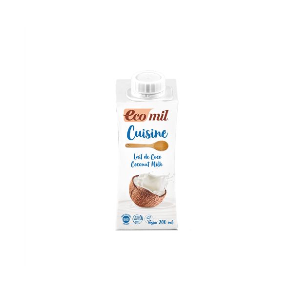 Ecomil Preparado Culinária Base de Leite de Coco 200ml