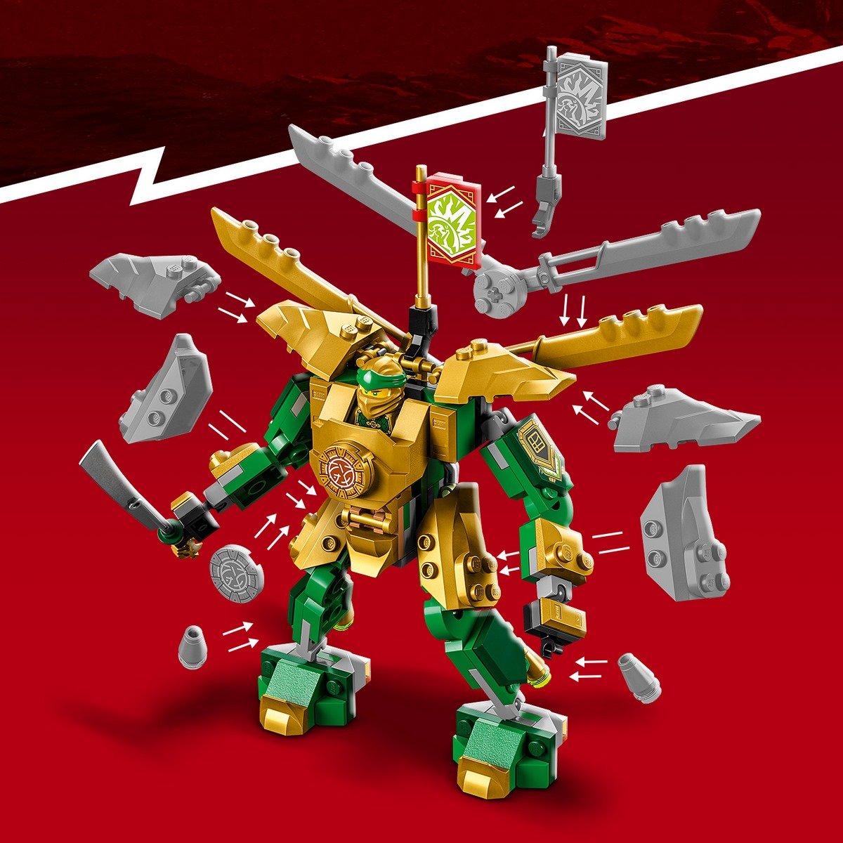 Le combat des robots de Lloyd - Evolution - Lego Ninjago 71781