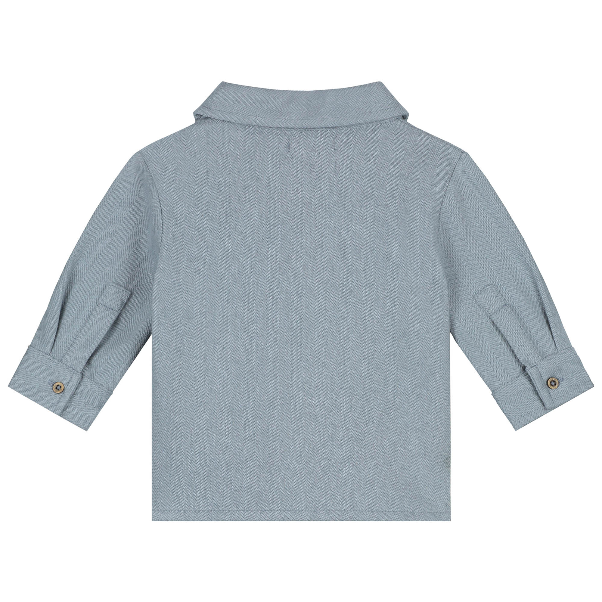 Sweet Petit baby blouse Jack lange mouwen effen blauw