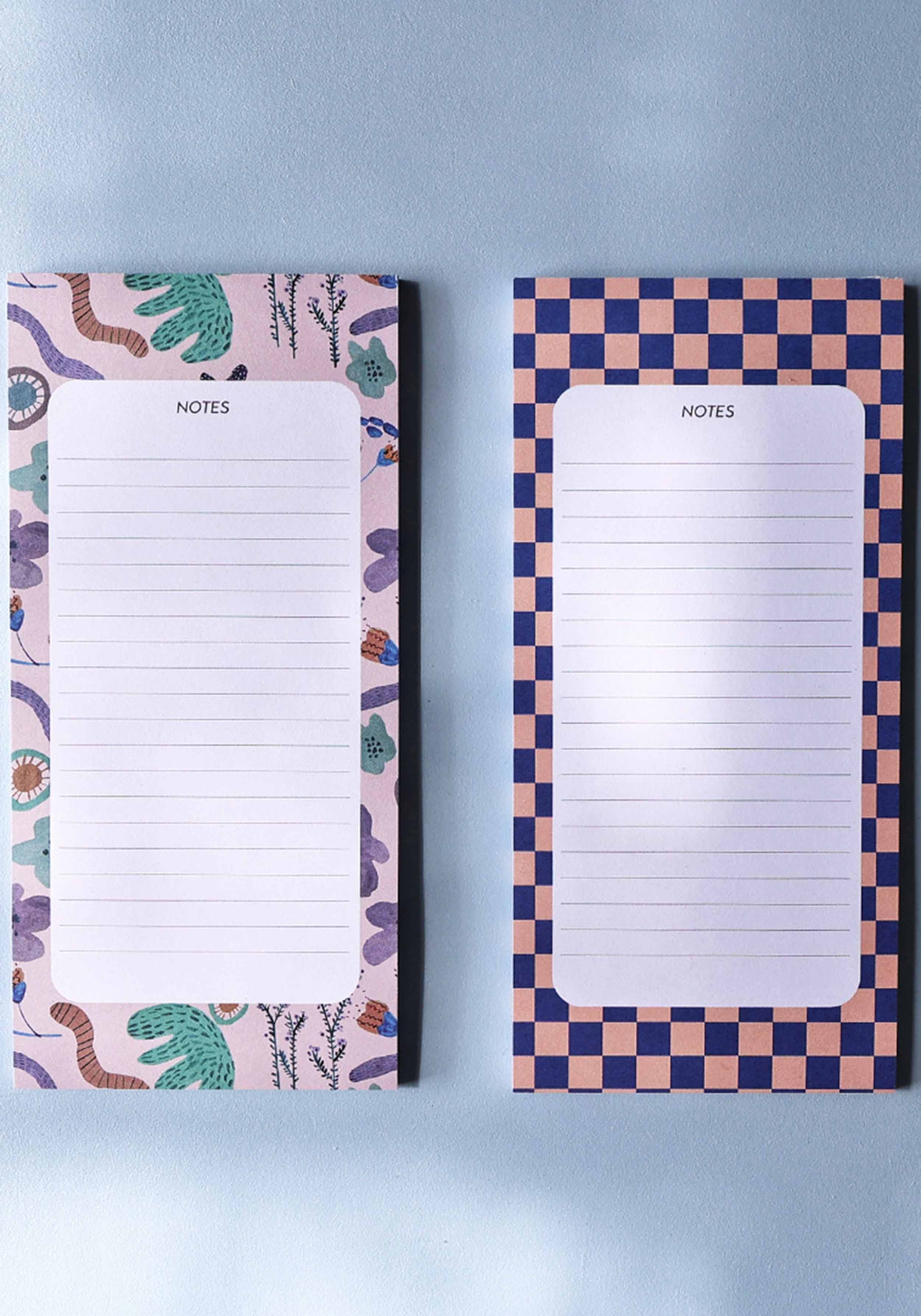 Lili Pepper Notizblock Blue Rose