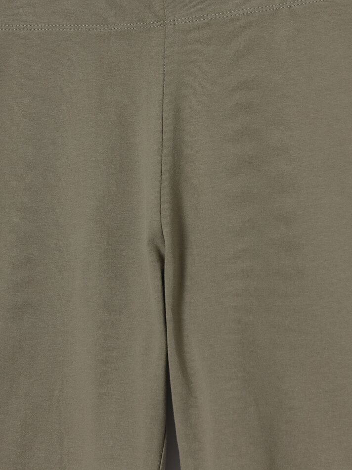 Calça Legging de Ciclismo - Tamanho Médio Cáqui