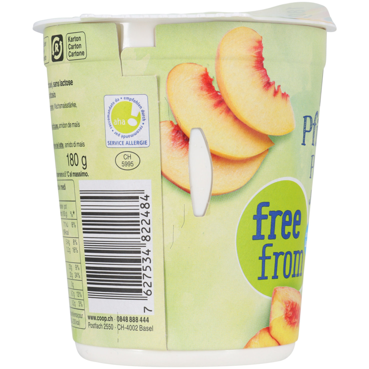 Free From Joghurt Pfirsich 2x180g