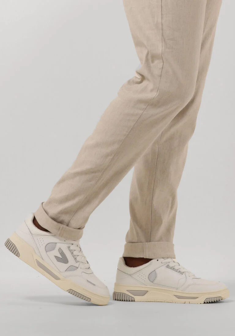 HUB witte hub lage sneakers thrill men