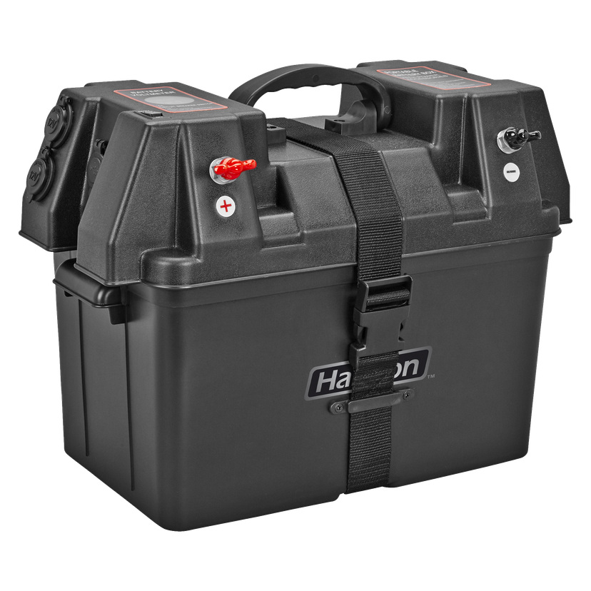 Batteriboks med USB-uttak 12 V