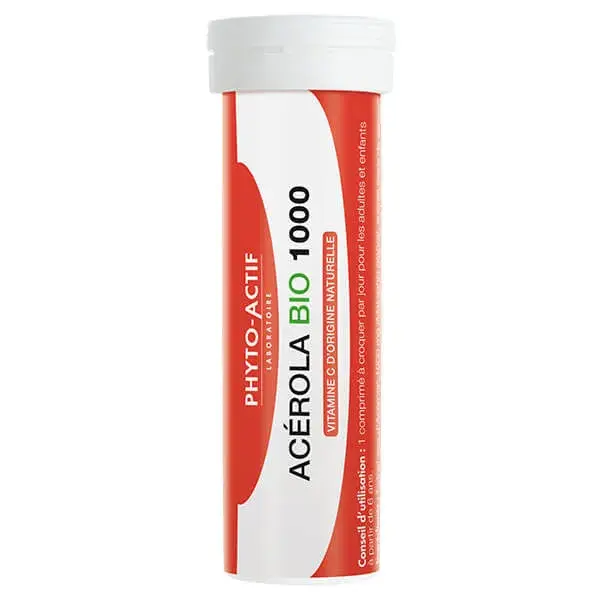 Phytoactif Acerola 1000 Orgânica 24 comprimidos