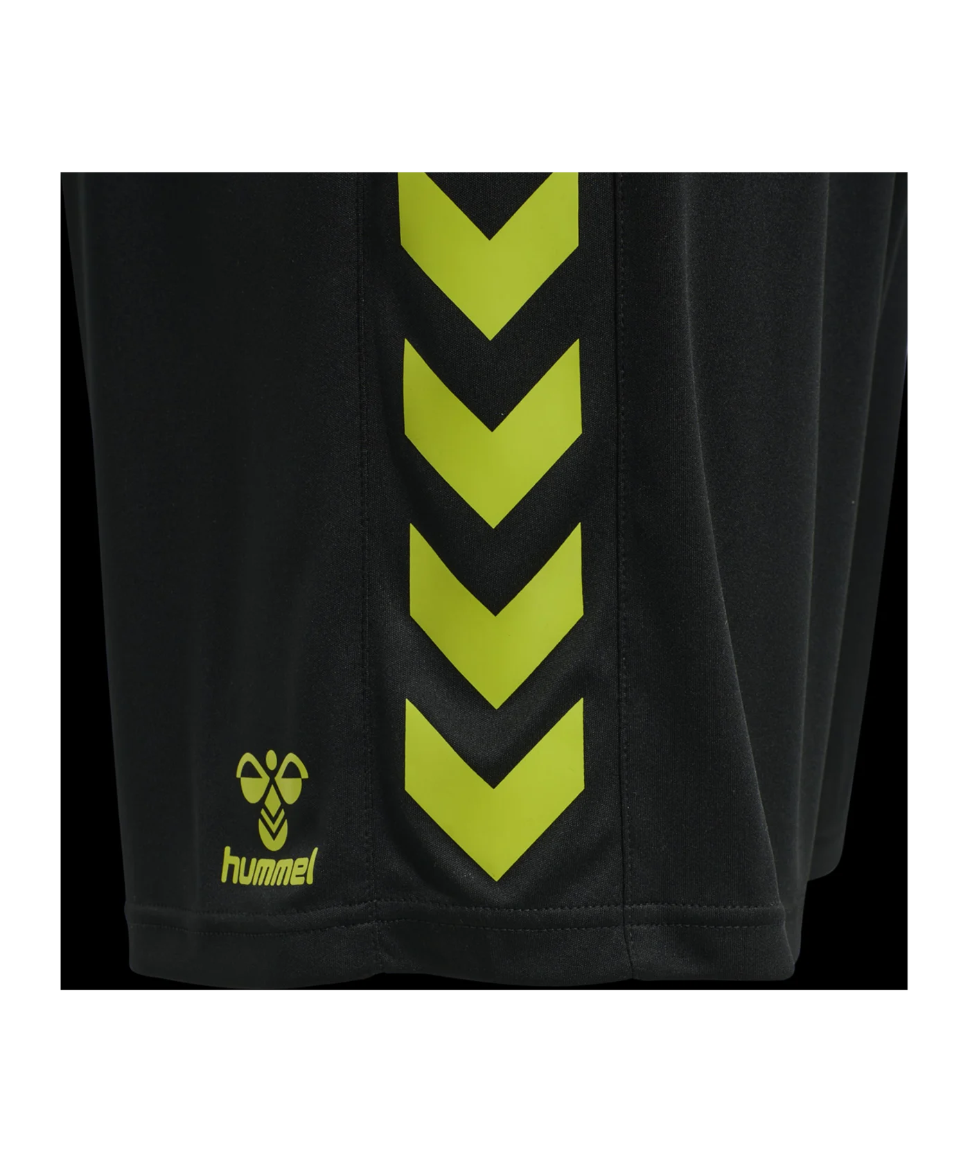 Hummel hmlCORE XK Poly Short Schwarz Grün F2096