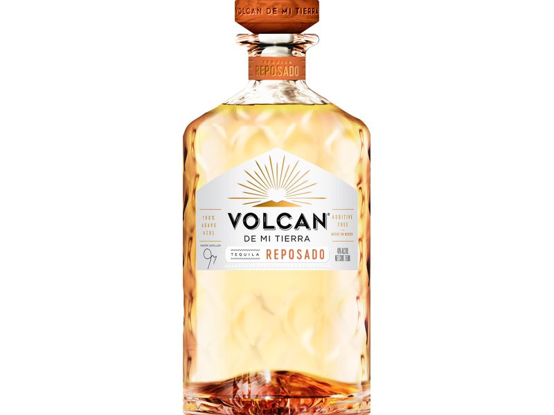 Volcán De Mi Tierra Tequila Reposado 0.7 l Hochwertige Spirituose auf Basis von Agaven