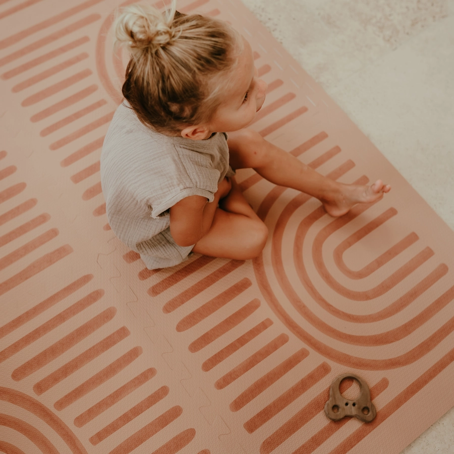toddlekind Prettier Puzzle Spielmatte Linear Camel 120 x 180 cm