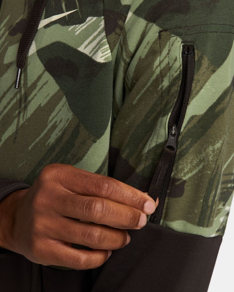 Sweat zippé à capuche Nike Dri-FIT Fleece pour homme