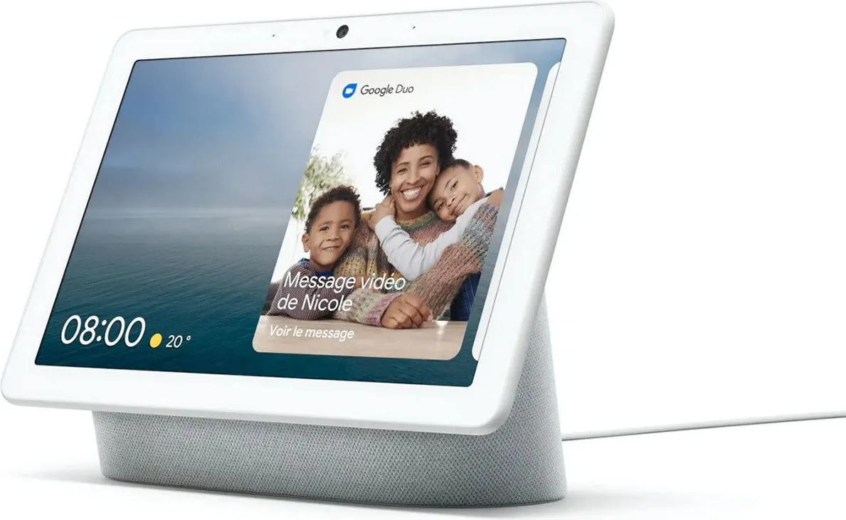 Google Nest Hub Max Gris Enceintes assistant vocal