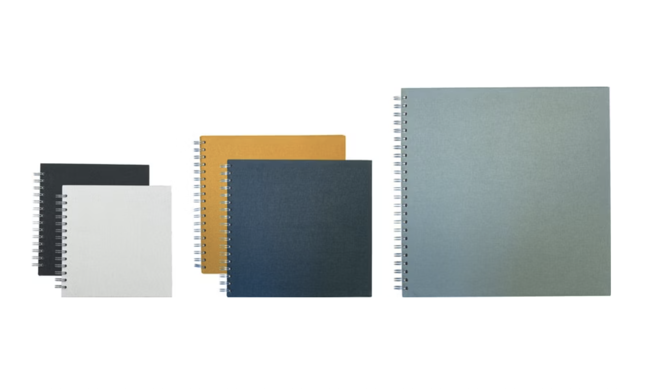 (24x24cm) Creative Leinen Square Album Foto Spiralalbum Gäste Buch (100.131315) - Beige