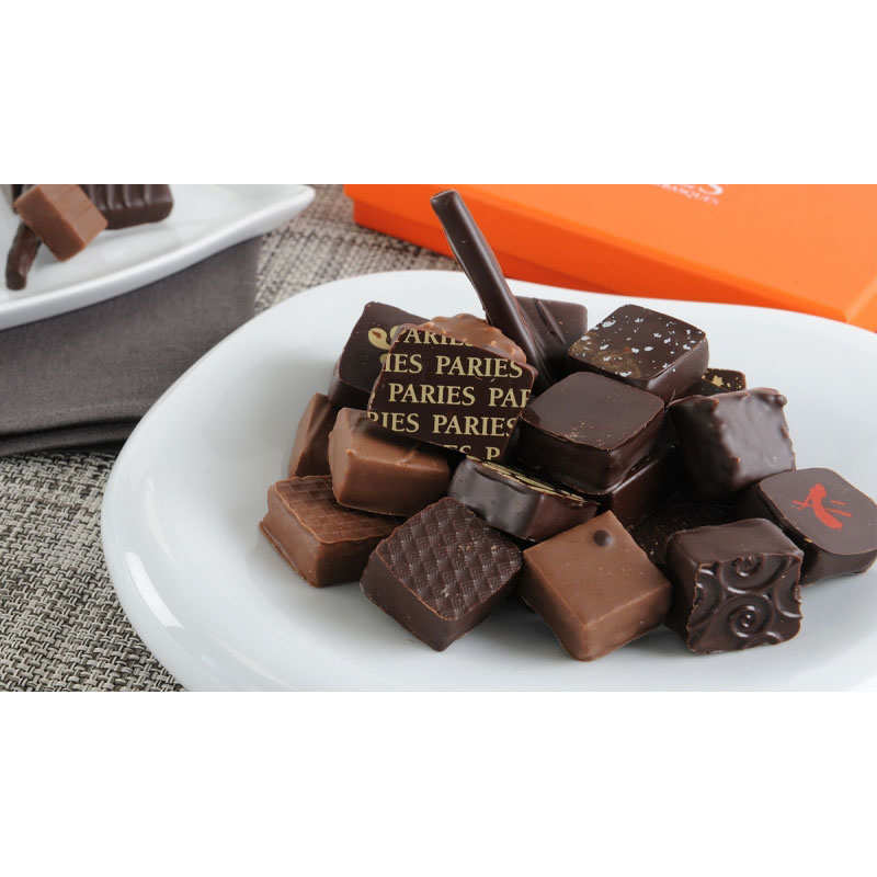 Coffret Elégance - 36 chocolats frais Pariès