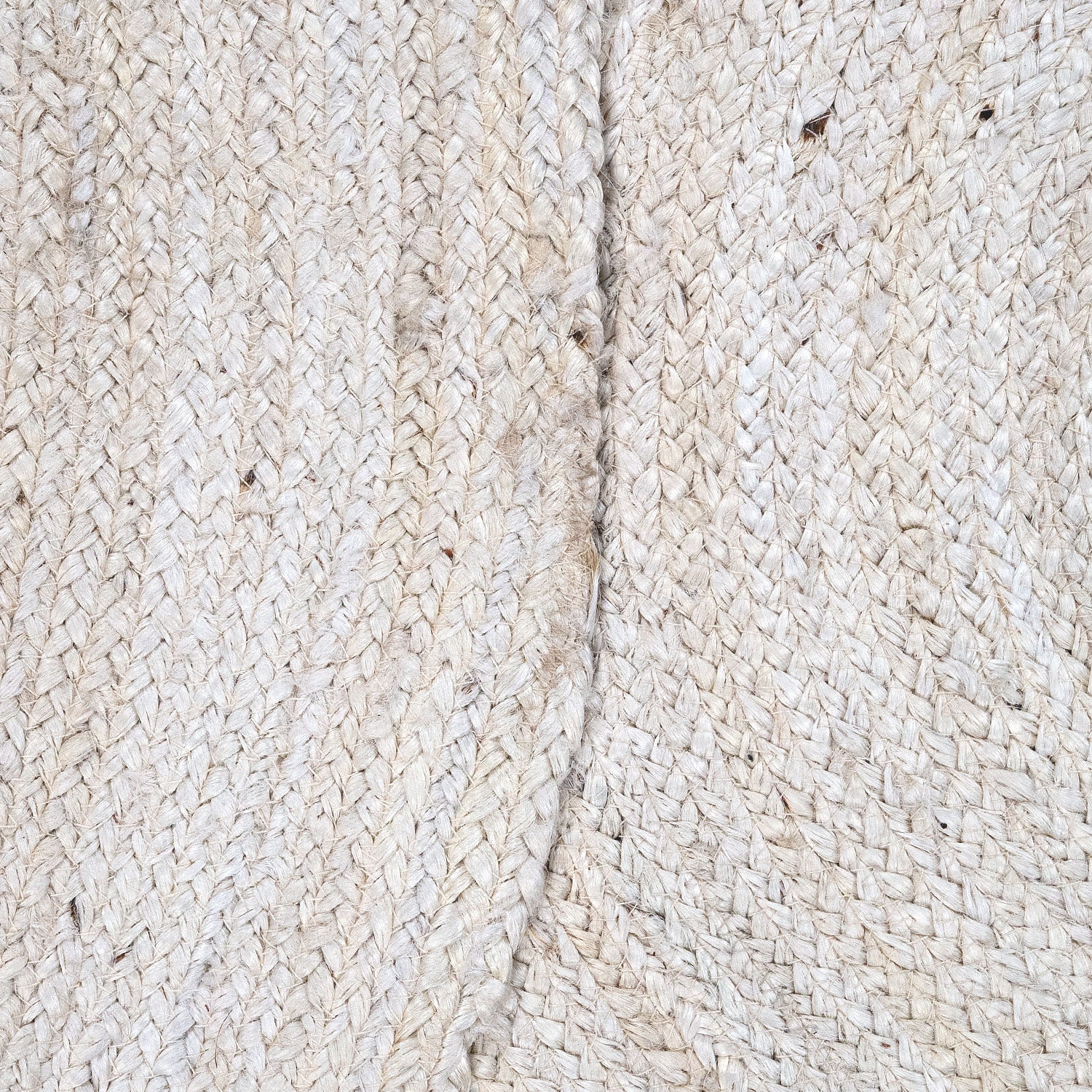 Paco Home Teppich »Viborg 595« rund 13 mm Höhe Jute, Modern, Boho, Handgefertigter Natur-Teppich