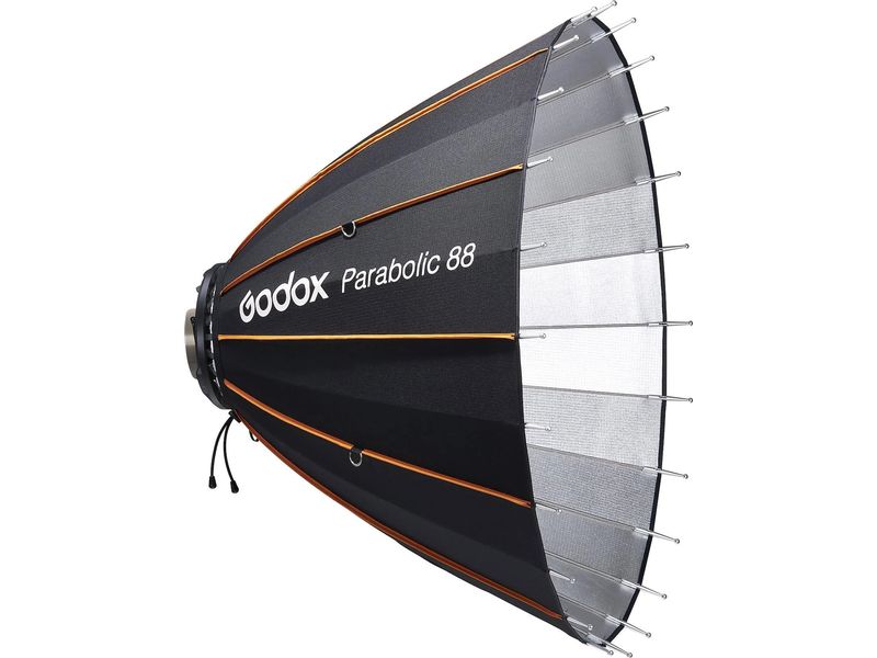 Godox Parabol-Reflektor 88 Parabolischer Lichtformer mit 88 cm Durchmesser und Transporttasche
